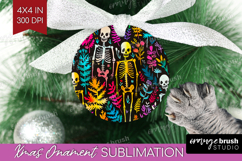Neon Halloween Ornament PNG - Spooky PNG Sublimation Product Image 1