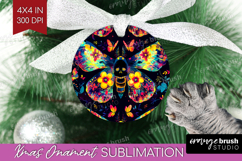 Neon Halloween Ornament PNG - Spooky PNG Sublimation Product Image 1