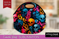 Neon Halloween Lunch Bag - Spooky Lunch Bug PNG Sublimation Product Image 1