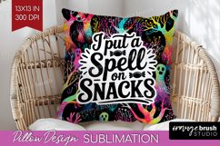 Sarcastic Quote Pillow Sublimation - Halloween Pillow Cover Product Image 1