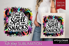 Sarcastic Quote Tote Bag - Halloween Tote Bag PNG Product Image 1