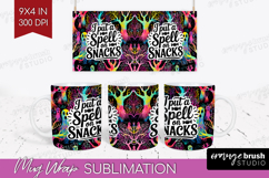 Sarcastic Quote Mug Wrap - Halloween Mug PNG Sublimation Product Image 1