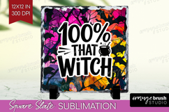 Sarcastic Quote Slate PNG - Halloween Square Slate Product Image 1