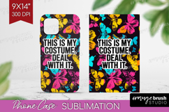 Sarcastic Quote Phone Case PNG - Halloween Case PNG Product Image 1