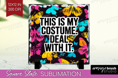 Sarcastic Quote Slate PNG - Halloween Square Slate Product Image 1