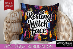 Sarcastic Quote Pillow Sublimation - Halloween Pillow Cover Product Image 1