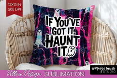 Sarcastic Quote Pillow Sublimation - Halloween Pillow Cover Product Image 1