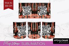 Sarcastic Quote Mug Wrap - Halloween Mug PNG Sublimation Product Image 1