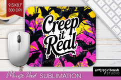 Sarcastic Quote Mouse Pad Sublimation - Halloween Mousepad Product Image 1