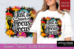 Sarcastic Quote Square Tshirt Background - Halloween PNG Product Image 1