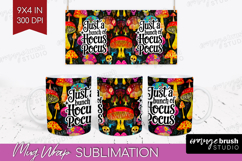 Sarcastic Quote Mug Wrap - Halloween Mug PNG Sublimation Product Image 1