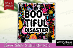 Sarcastic Quote Slate PNG - Halloween Square Slate Product Image 1