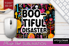 Sarcastic Quote Mouse Pad Sublimation - Halloween Mousepad Product Image 1