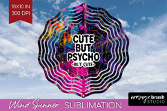 Sarcastic Quote Wind Spinner Sublimation PNG - Halloween Product Image 1