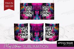 Sarcastic Quote Mug Wrap - Halloween Mug PNG Sublimation Product Image 1