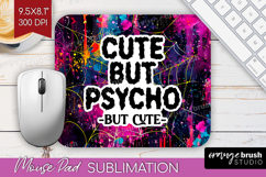 Sarcastic Quote Mouse Pad Sublimation - Halloween Mousepad Product Image 1