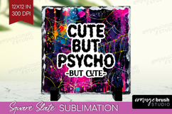 Sarcastic Quote Slate PNG - Halloween Square Slate Product Image 1