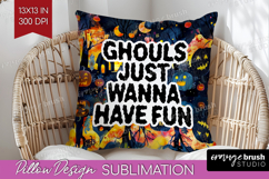 Sarcastic Quote Pillow Sublimation - Halloween Pillow Cover Product Image 1