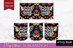 Sarcastic Quote Mug Wrap - Halloween Mug PNG Sublimation Product Image 1