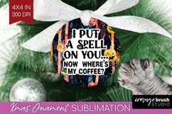 Sarcastic Quote Ornament PNG - Halloween PNG Sublimation Product Image 1