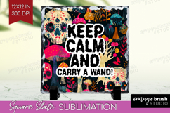 Sarcastic Quote Slate PNG - Halloween Square Slate Product Image 1