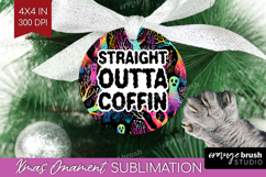 Sarcastic Quote Ornament PNG - Halloween PNG Sublimation Product Image 1