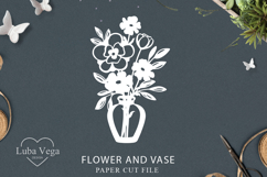 Flower Design laser cut/ wall sticker engraving decal flower Product Image 1