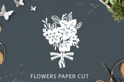 Cutting file flowers / flowers sublimation file Product Image 1