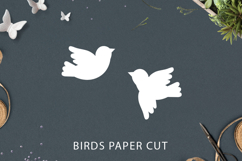 Birds SVG / Pigeon SVG papercut Product Image 1