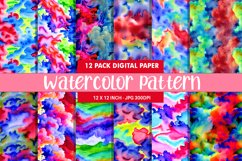 Digital Paper Pattern seamless Watercolor texture Product Image 1