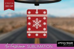 Nordic Christmas Air Freshener PNG - Winter Car Freshener Product Image 1