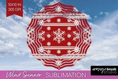 Nordic Christmas Wind Spinner Sublimation PNG Product Image 1