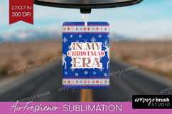 Funny Christmas Quote Air Freshener PNG - Knitted Xmas PNG Product Image 1