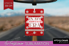 Funny Christmas Quote Air Freshener PNG - Knitted Xmas PNG Product Image 1