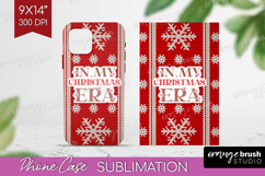 Funny Christmas Quote Phone Case PNG - Knitted Xmas Case PNG Product Image 1