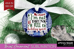 Sarcastic Christmas Quote Ornament PNG - Knitted PNG Product Image 1