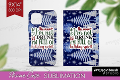 Sarcastic Christmas Quote Phone Case PNG - Knitted Case PNG Product Image 1
