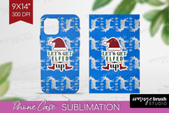 Sarcastic Christmas Quote Phone Case PNG - Knitted Case PNG Product Image 1