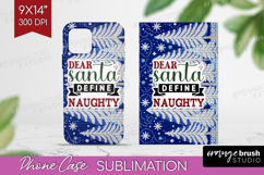 Sarcastic Christmas Quote Phone Case PNG - Knitted Case PNG Product Image 1
