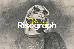 Vintage Risograph Photo Effect Product Image 1