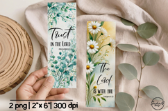 Printable Christian bookmark, Bookmark sublimation Product Image 1