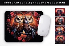 Loving Bird Mouse Pad Design | Mouse Pad Sublimation PNG Product Image 3