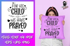 Christian Quote Hand Letterring. Religious SVG cut file Product Image 1