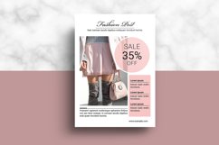 Fashion Product Sale Flyer. Indesign and Canva Product Image 4