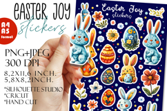 Easter Joy clipart, Easter stickers | png/jpeg Product Image 1