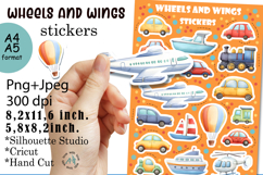 Baby Transport Stickers |Stickers PNG|JPEG Product Image 1
