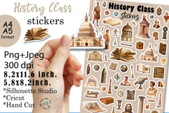 Stickers for History Teacher |Stickers PNG|JPEG Product Image 1