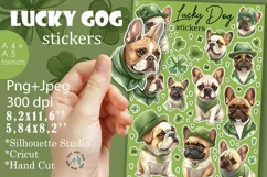 Lucky Dog Stickers |Png/Jpeg for dogs Product Image 1