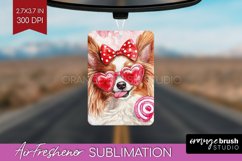 Papillon Valentine Air Freshener PNG Valentines Day PNG Product Image 1