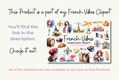 Eiffel Tower Clipart 4 PNG Paris Travel Illustrations Product Image 2